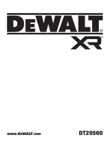 DeWalt DT20560-QZ Användarmanual
