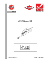 Rauch Austauschsatz ATS Aktuator-DS | replacement kit actuator metering, ATS actuator-DS Installationsguide