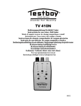 TESTBOY TV 410N Användarmanual