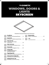 Dometic Oceanair Skyscreen Powered Bruksanvisningar