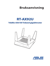 Asus AiMesh AX6100 WiFi System (RT-AX92U 2 Pack) Användarmanual