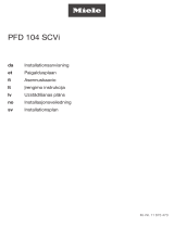 Miele PFD 104 SCVi XXL Mounting Plan