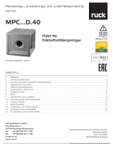 Ruck MPC 500 D4 40 Bruksanvisning