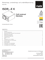 Ruck ISOR 400 E4 K 01 Bruksanvisning