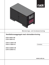 Ruck ETA K 1200 H WOJL Bruksanvisning