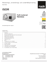 Ruck ISOR 125 E2 20 Bruksanvisning