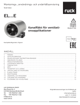 Ruck EL 160L E2 01 Bruksanvisning