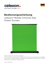Celexon Écran à fond vert mobile Chroma Key Green 150 x 180 cm Bruksanvisning