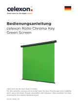 Celexon Écran à fond vert manuel Chroma Key 200 x 190 cm Bruksanvisning