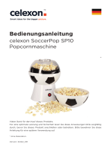 Celexon Machine à popcorn SoccerPop SP10 Bruksanvisning