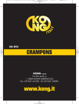 Kong Cover for crampons Användarmanual