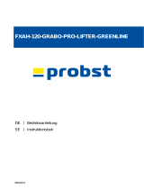 probst FXAH-120-GRABO-PRO-LIFTER-GREENLINE Användarmanual