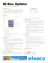 Elvaco M-Bus Splitter Quick Manual