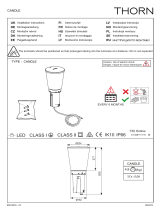 Thorn Candle / CN 18L70 730 RSC CL1 W3 ANT  Installationsguide
