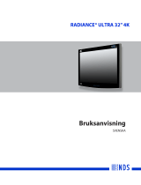 NDS Radiance Ultra 4K 32" Bruksanvisning