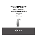 Widex MAGNIFY MBB3D M22 Användarguide