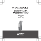 Widex EVOKE EBB3D 440 Bruksanvisningar