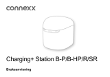 connexx Charging+ Station B-HP Användarguide