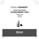 Widex MOMENT MRR2D 220 Bruksanvisningar