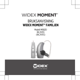 Widex MOMENT MRB2D 440 DEMO Bruksanvisningar