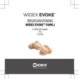 Widex EVOKE E-IP 330 Användarguide