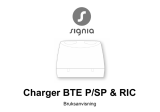 Signia CHARGER RIC Användarguide
