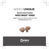 Widex UNIQUE U-CIC 330 Användarguide