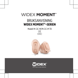 Widex MOMENT M-CIC M Användarguide