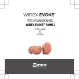 Widex EVOKE E-XP Användarguide