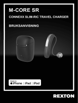 connexx Slim-RIC Travel Charger Användarguide