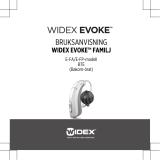 Widex EVOKE E-FP 100 Bruksanvisningar