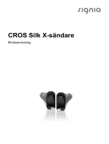 Signia CROS Silk X Användarguide