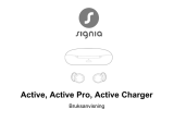 Signia Active Charger Användarguide