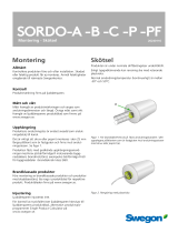 Swegon SORDO-C Bruksanvisning