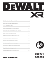 DeWalt DCD771 Användarmanual