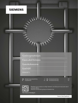 Siemens IQ700 ER9A6SB70 GASSTOPP Bruksanvisning