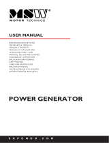 MSW MSW-PG2200 EASY Bruksanvisning