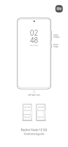 Mi Redmi Note 13 5G Användarmanual