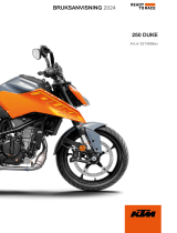 KTM 250 Duke Bruksanvisning