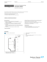 Endres+Hauser KA Waterpilot FMX21 Short Instruction