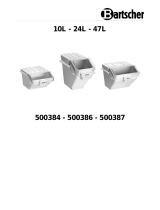 Bartscher 500384 Bruksanvisningar