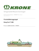 Krone BA EasyCut F 280 Bruksanvisningar