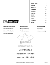 Vetus STE5512D Användarmanual