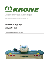 Krone BA EasyCut F 320 Bruksanvisningar