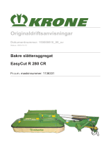 Krone BA EasyCut R 280 CR Bruksanvisningar