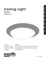 North Light Takplafond Bruksanvisning