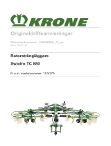 Krone BA Swadro TC 880 Bruksanvisningar