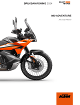 KTM 890 Adventure Bruksanvisning