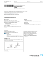 Endres+Hauser KA Micropilot FMR20 HART Short Instruction
