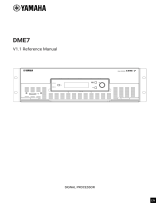 Yamaha DME7 Referens guide